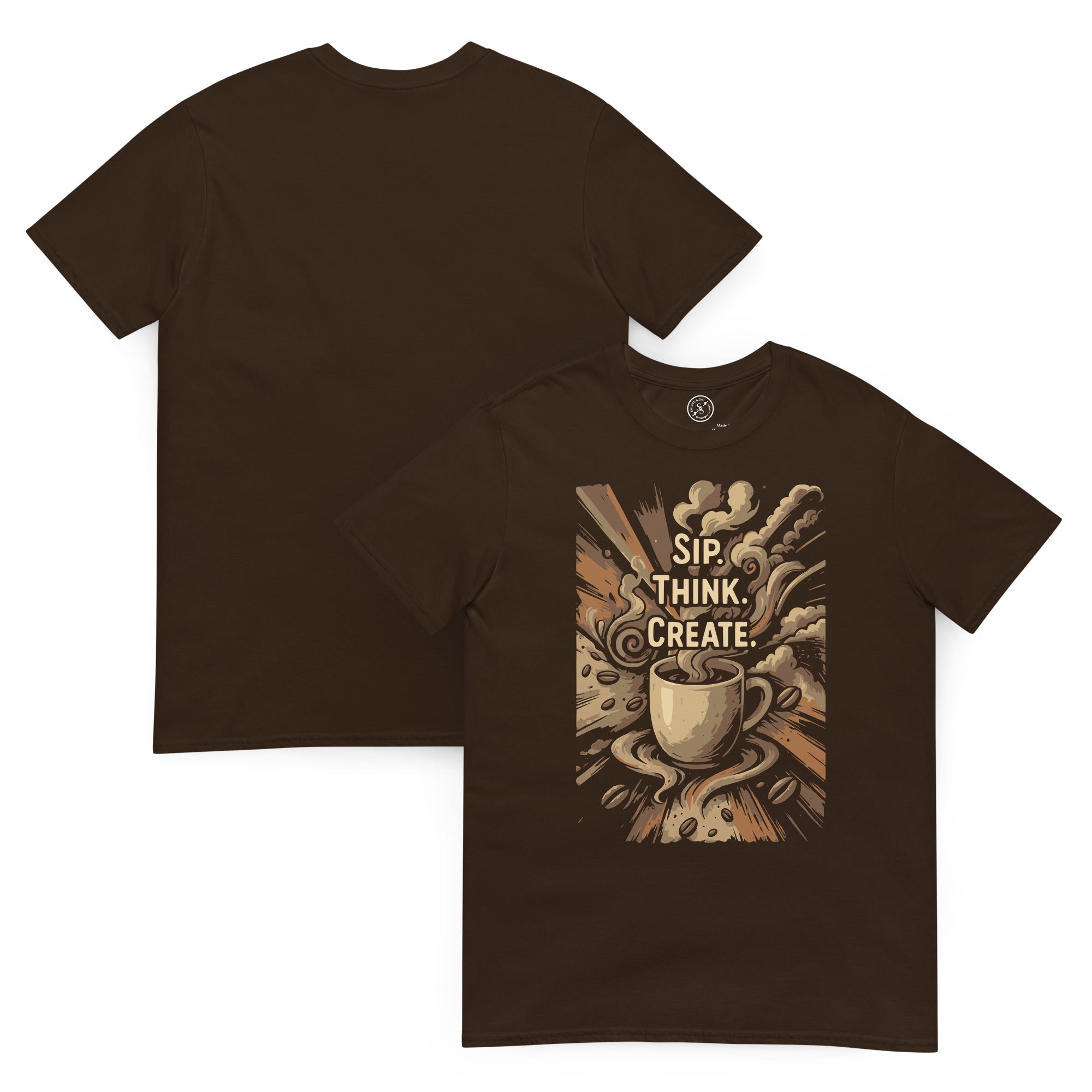 Sip. Think. Create. | T-Shirt